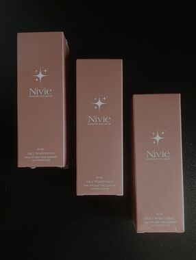 Nivie Self Tanning Drops Juicy Watermelon Flavor 50ml Each Bundle Of 3 NWT